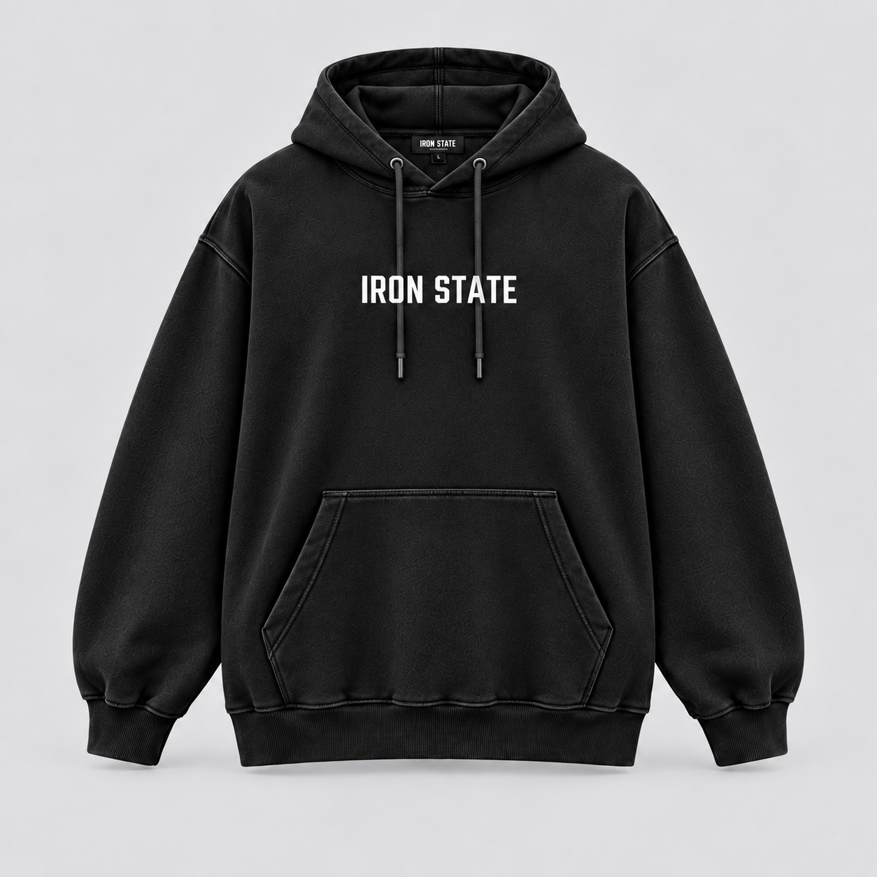UNDER LOAD HOODIE — BLACK
